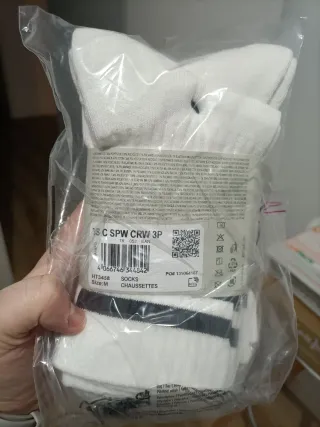 Calcetines Adidas Blancos