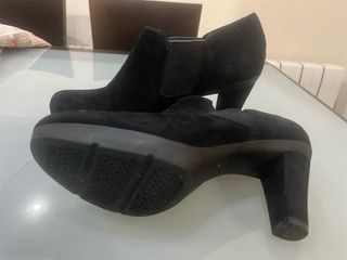 Botines Geox Mujer Tacón Negro Talla 39