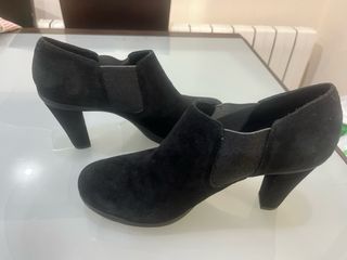 Botines Geox Mujer Tacón Negro Talla 39