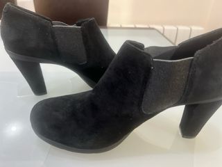 Botines Geox Mujer Tacón Negro Talla 39