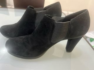 Botines Geox Mujer Tacón Negro Talla 39