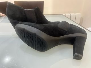 Botines Geox Mujer Tacón Negro Talla 39