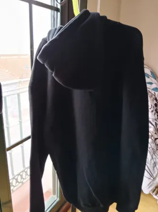 Sudadera Vans Negra con Capucha Talla Xl