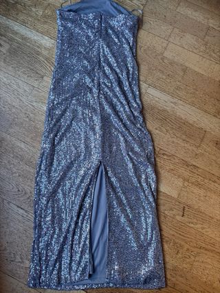 Vestido palabra de honor talla S