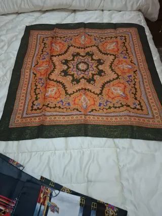 Conjunto de 3 pañuelos Pañuelo amarillo estampado