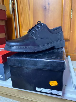Zapatos Pinoso Hombre Negro Talla 46 (2), 44 y 39