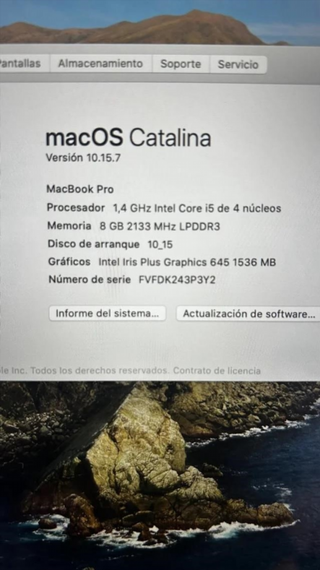 MacBook Pro 512GB 8GB RAM 2020 Intel Core i5