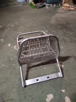 Respaldo Vespa con porta equipajes