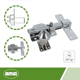 Amig - Cerrojo de seguridad para puertas - Acero -