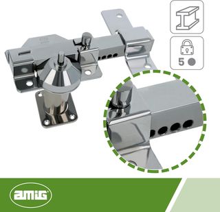 Amig - Cerrojo de seguridad para puertas - Acero -