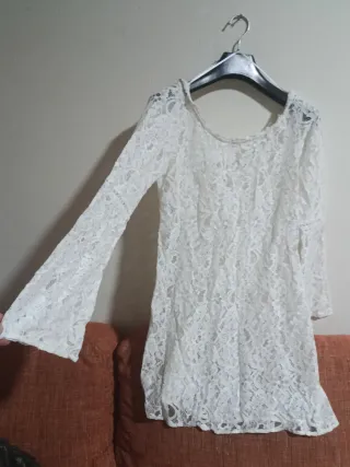 Vestido floral negro y rosa