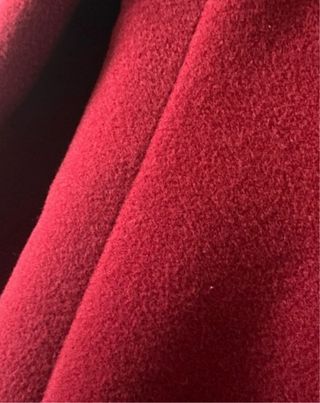 Cappotto rossi vintage, pura lana vergine