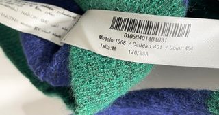 Jersey bicolor bolitas Uterqüe Talla M