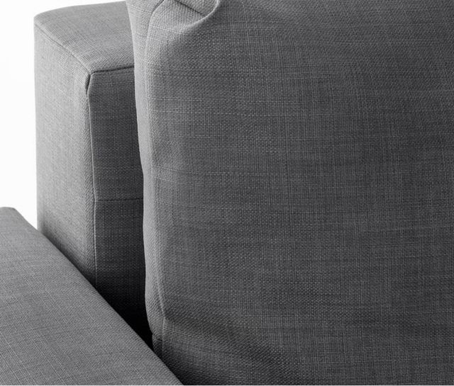 Divano letto chaise longue grigio