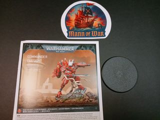 Farsight + Commander + decals Warhammer 40k Tau
