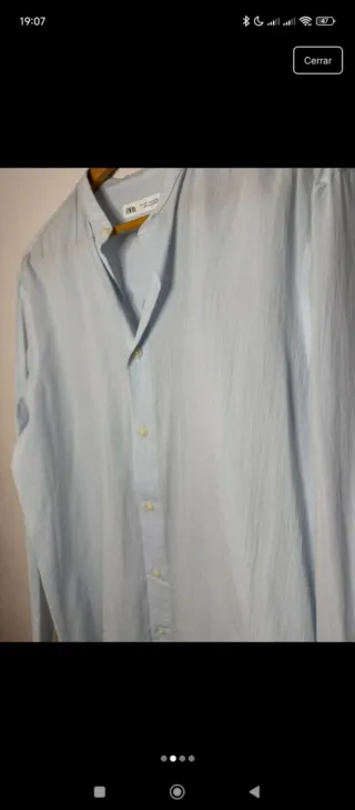 Camisa Zara azul