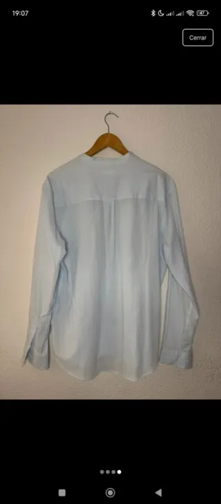 Camisa Zara azul