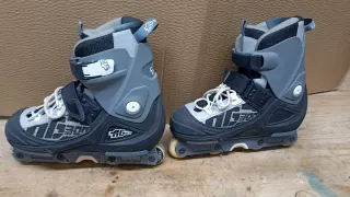 Patines en línea sin freno