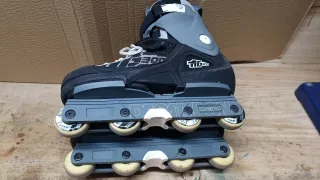 Patines en línea sin freno