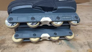 Patines en línea sin freno