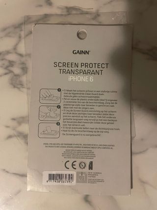 Protettore Schermo iPhone 6 GAINN Trasparente