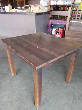 Lote 5 tavoli in legno