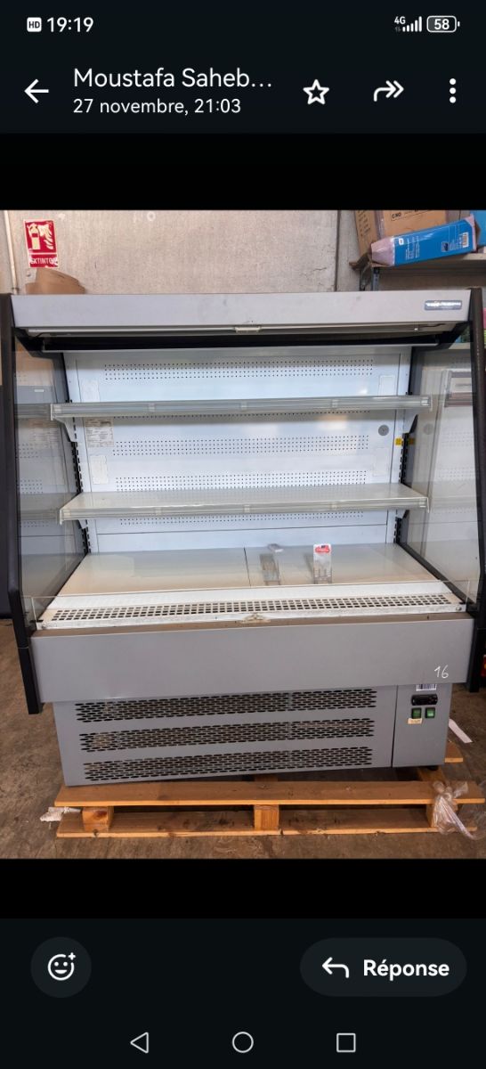 Frigorifero espositivo refrigerato