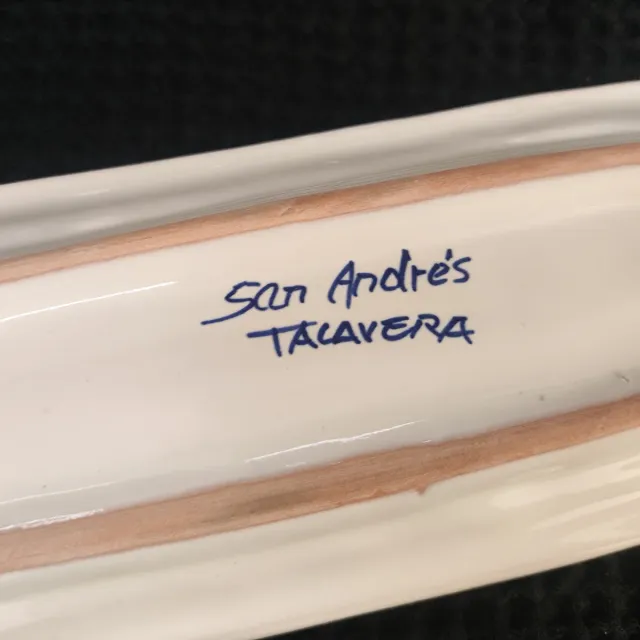 Vassoio Talavera Flores