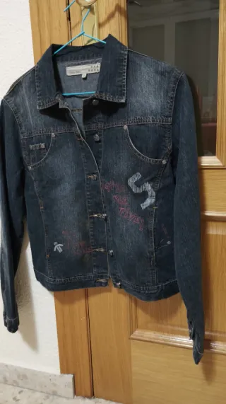 Cazadora Vaquera Mujer Talla 42