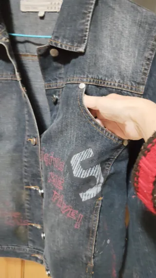 Cazadora Vaquera Mujer Talla 42