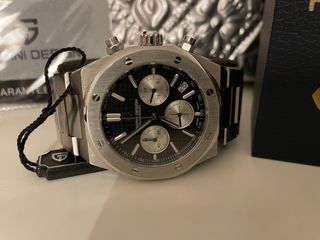 Reloj Pagani Design Cronógrafo Negro/Plata