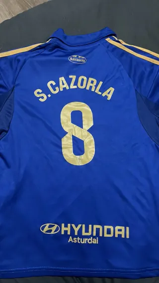 Camiseta Real Oviedo Firmada Plantilla