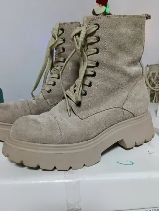 Botas Sinéquanone Piel Beige