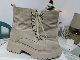 Botas Sinéquanone Piel Beige