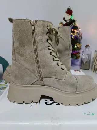 Botas Sinéquanone Piel Beige