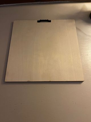 stampa su legno con cornice 20x20