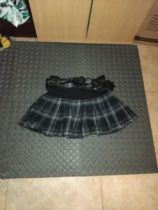 Falda cuadros escocesa mini