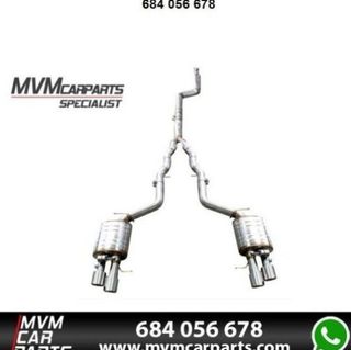 Sistema de escape deportivo completo para BMW Seri