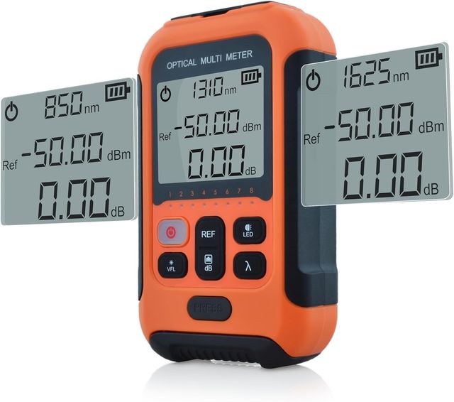 Misuratore Potenza Fibra Ottica Skyshl VFL 30km