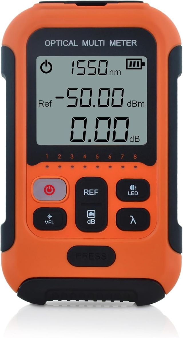 Misuratore Potenza Fibra Ottica Skyshl VFL 30km