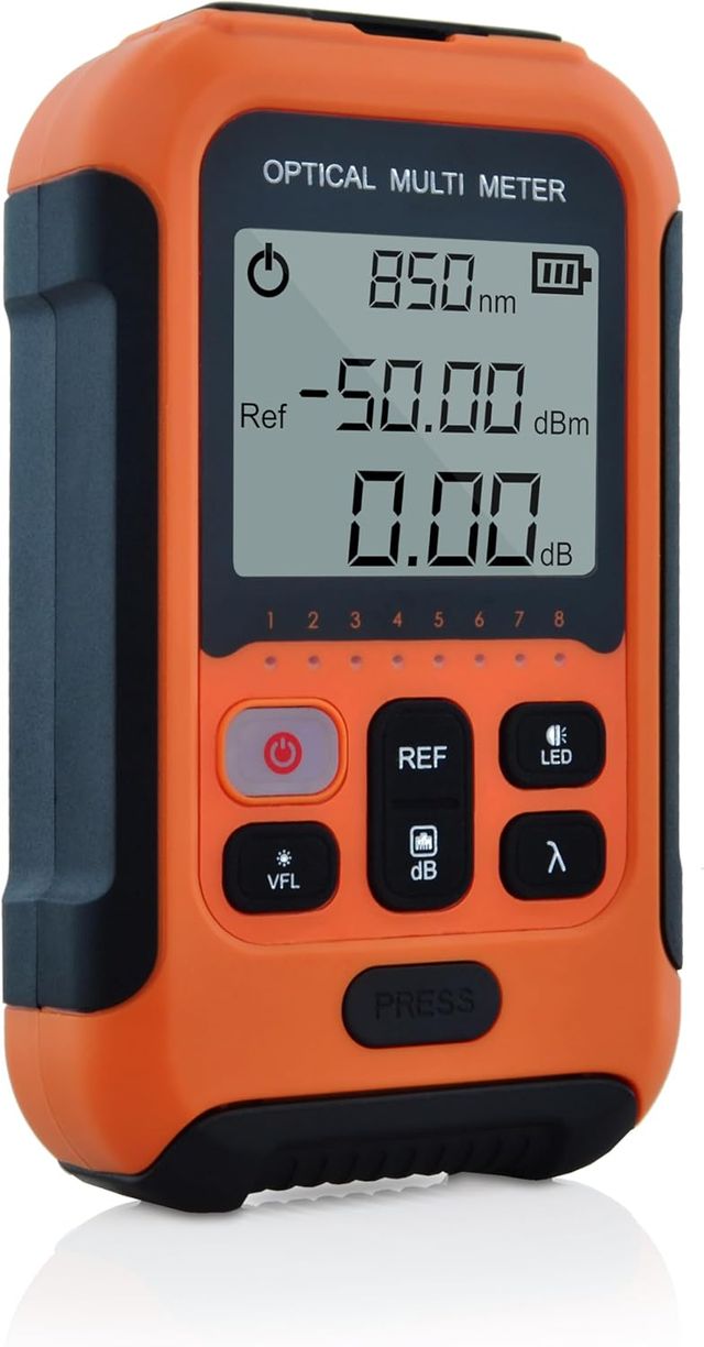 Misuratore Potenza Fibra Ottica Skyshl VFL 30km