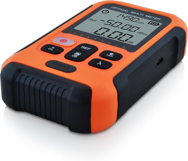 Misuratore Potenza Fibra Ottica Skyshl VFL 30km