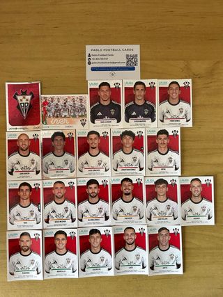 21 CROMOS MIRANDÉS LIGA HYPERMOTION 2025-26 PANINI