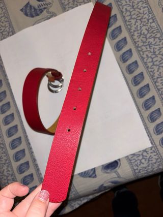 Cintura NUOVA IN VERA PELLE Da Donna Con Fibbia Me