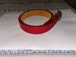 Cintura NUOVA IN VERA PELLE Da Donna Con Fibbia Me