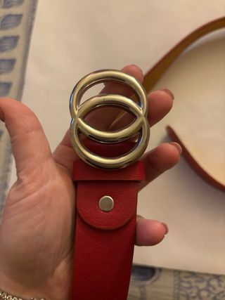 Cintura NUOVA IN VERA PELLE Da Donna Con Fibbia Me