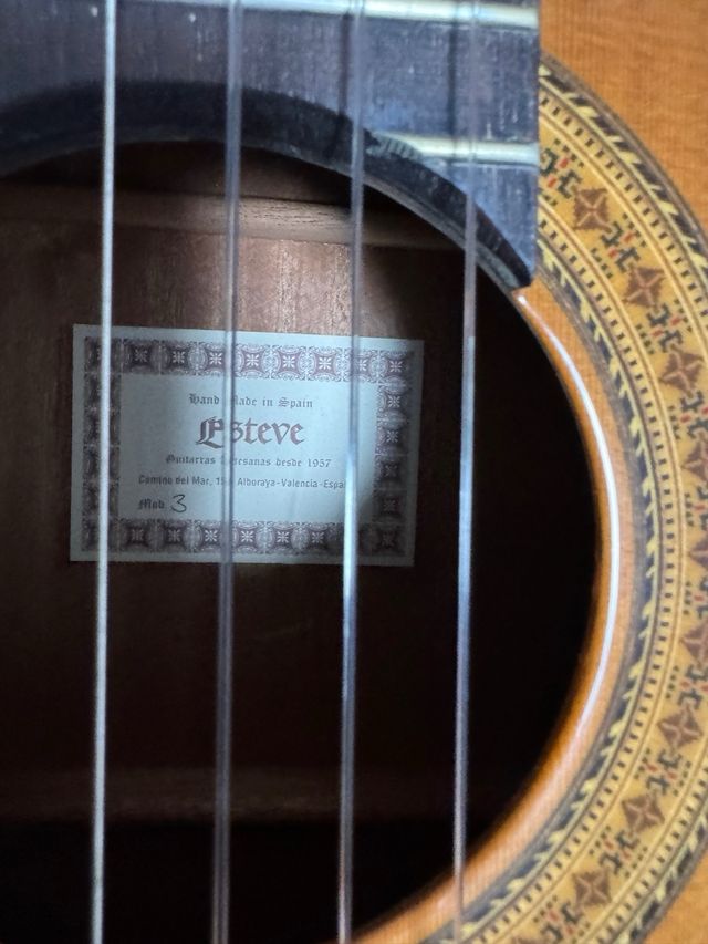 Guitarra Clásica Esteve Modelo 3