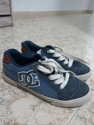 Zapatillas DC Shoes Azul y Marrón