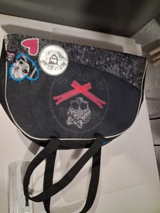 Bolso Monster High Negro y Rosa
