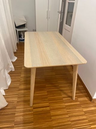 Tavolo da pranzo in legno 140x78